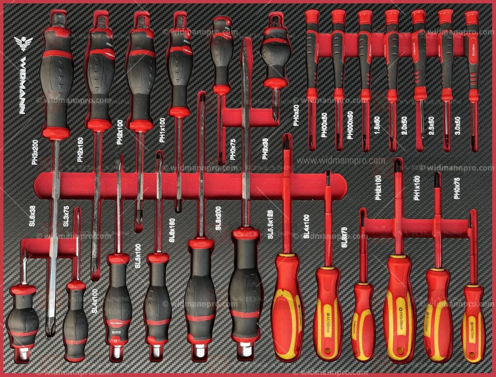 WIDMANN TOOLS CABINET - 8 LAYERS - RED (1)