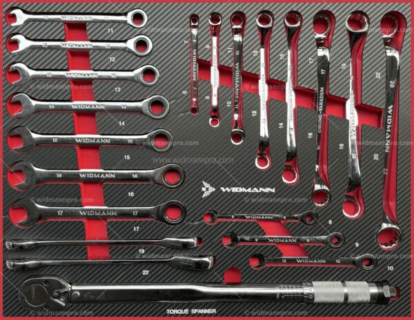 WIDMANN TOOLS CABINET 8 LAYERS RED 3