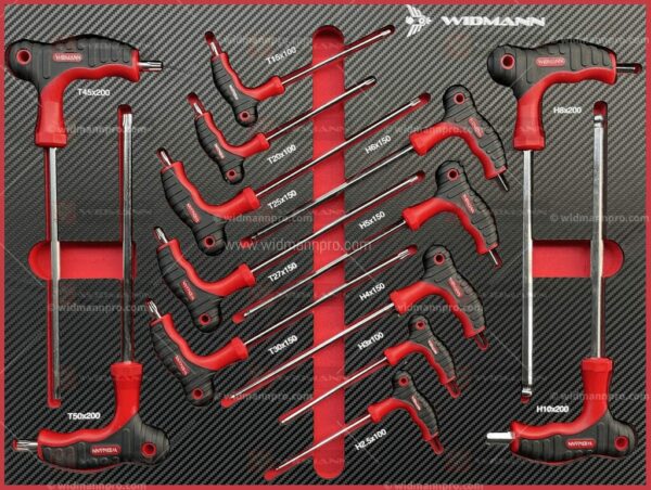 WIDMANN TOOLS CABINET 8 LAYERS RED 6