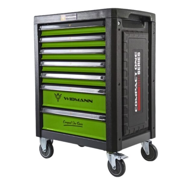 WIDMANN COMPACT ONE - stainless 7 or 6  full drawers -GREEN -272 pcs-CRV - Image 1