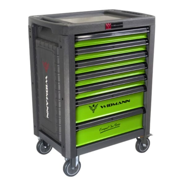 WIDMANN COMPACT ONE - stainless 7 or 6  full drawers -GREEN -272 pcs-CRV - Image 2