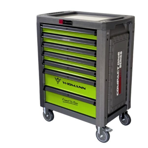 WIDMANN COMPACT ONE - stainless 7 or 6  full drawers -GREEN -272 pcs-CRV - Image 3