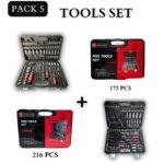 WIDMANN BLACK FRIDAY PACK  5 TOOLS SET: 216PCS+172PCS